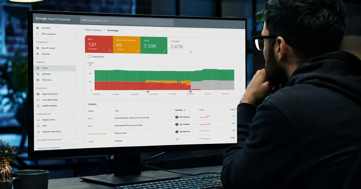 Technical SEO audit in Search Console